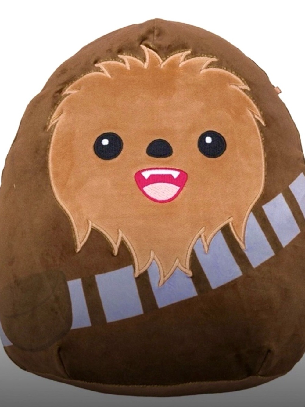 Star Wars Brown Chewbacca Bandolier Plush Pillow Squishmallow 20 inch NWOT